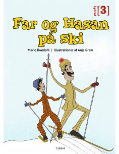 Far og Hasan på ski