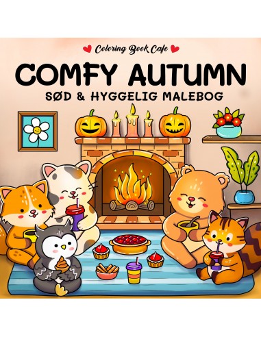 Malebog: Comfy Autumn - Cozy Coloring