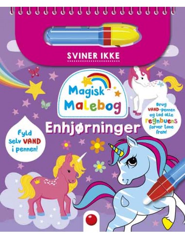 Magisk malebog: Enhjørninger
