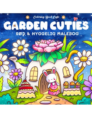 Malebog: Garden Cuties - Cozy Coloring