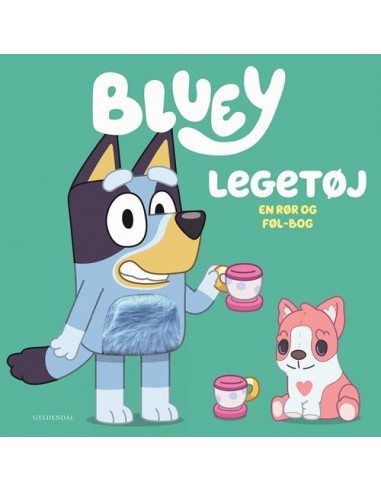 Bluey - Legetøj. En rør og føl-bog