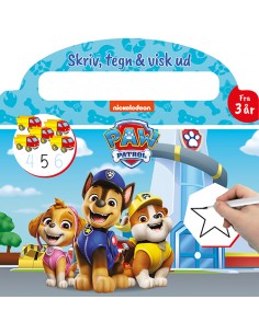 Paw Patrol - Skriv og visk...