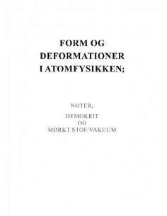 FORM OG DEFORMATION