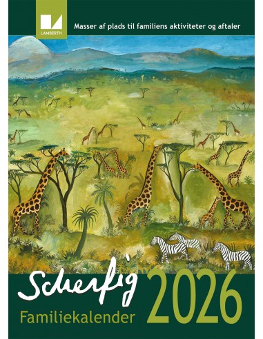 Hans Scherfig familiekalender 2026