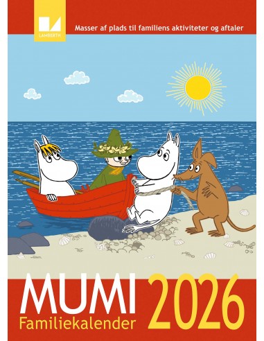 Mumi familiekalender 2026