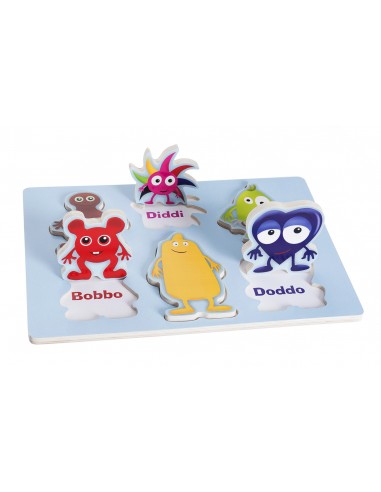 Babblarna - Puslespil, Her er vi