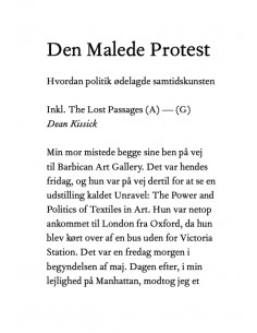 Den Malede Protest Inkl....