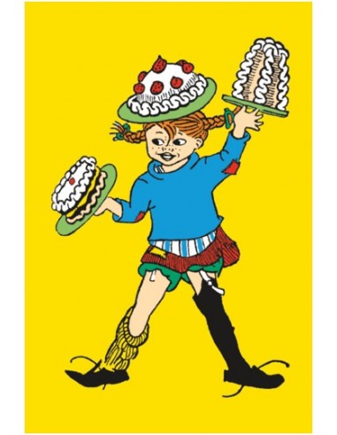 Pippi Langstrømpe - Lykønskningskort...
