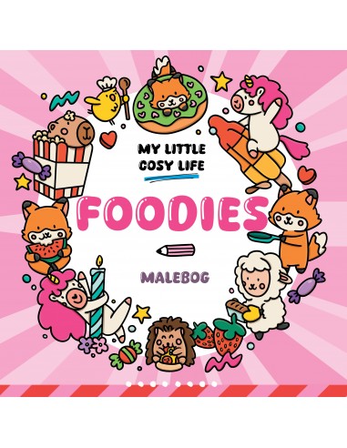 Malebog: Foodies - Cozy Coloring