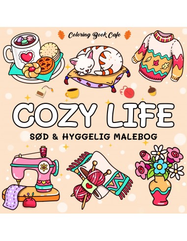 Malebog: Cozy Life - Cozy Coloring