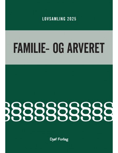 Lovsamling - Familie- og arveret