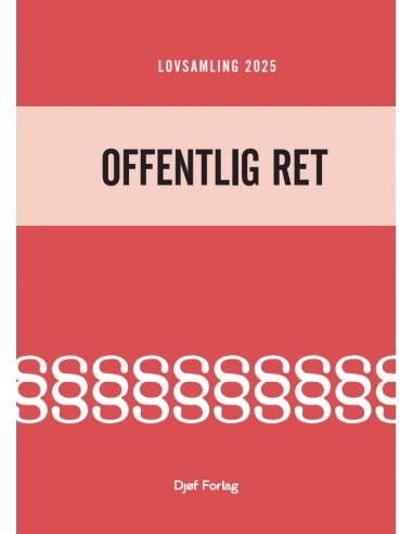 Lovsamling 2025 - Offentlig ret