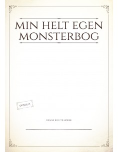 Min helt egen monsterbog