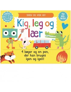 Skriv og visk ud - Kig, leg...