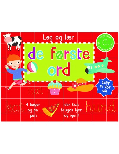 Skriv og visk ud - De første ord... Skriv og visk ud - De første ord...