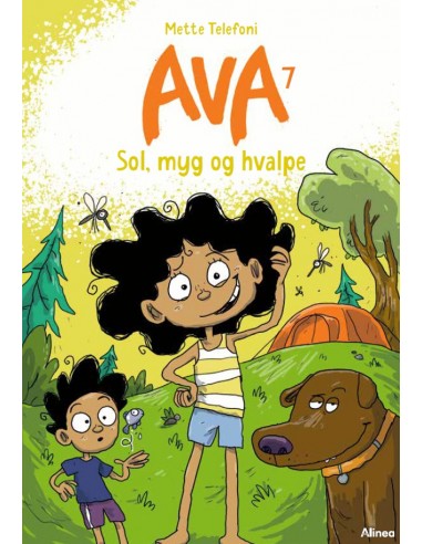 Ava 7, Sol, myg og hvalpe, Blå Læseklub