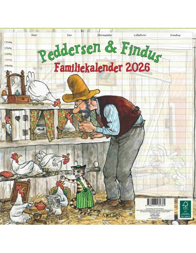 Peddersen & Findus - familiekalender...
