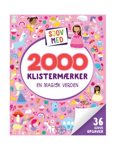Sjov med 2000 klistermærker: En...
