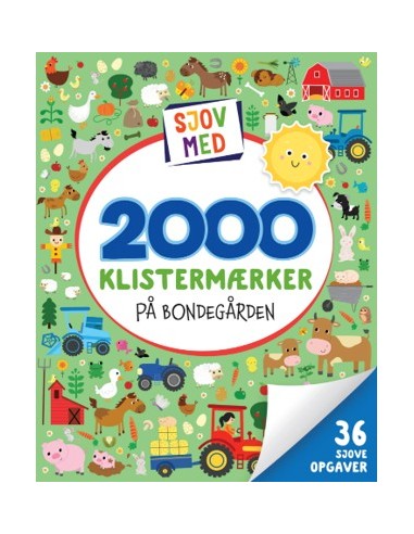 Sjov med 2000 klistermærker: På...