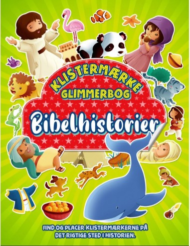 KLISTERMÆRKE GLIMMERBOG - BIBELHISTORIER