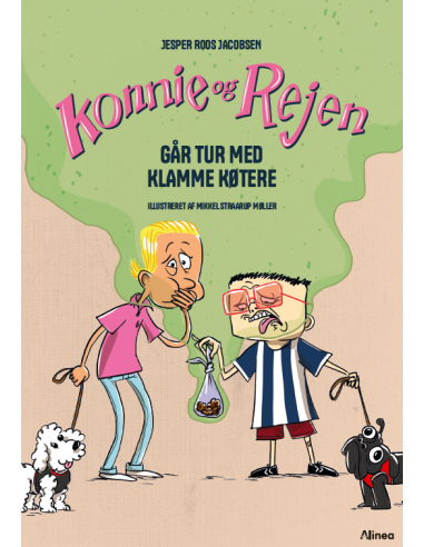 Konnie og Rejen går tur med klamme...
