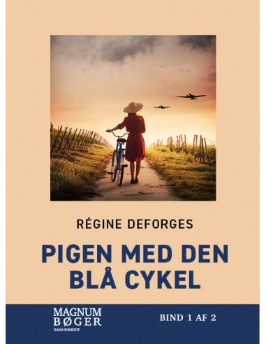 Pigen med den blå cykel (Storskrift)