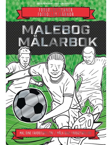 Fodboldstjerner - Malebog