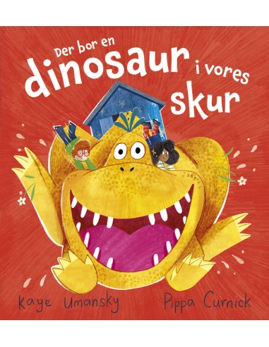 Der bor en dinosaur i vores skur
