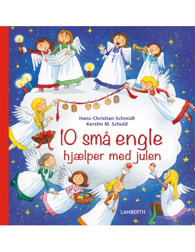 10 små engle hjælper med julen