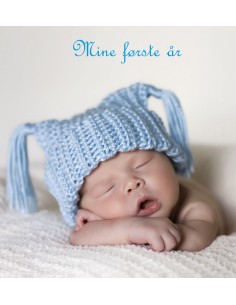 Mine første år - lyseblå