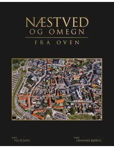 Næstved og omegn fra oven