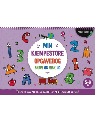 Min kæmpestore opgavebog - skriv og...