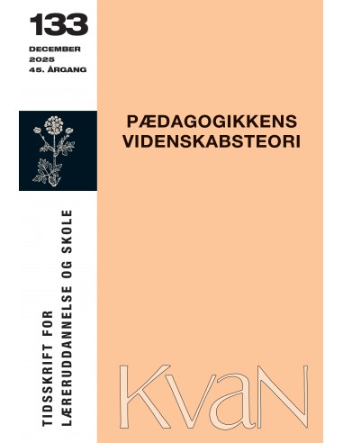 KvaN 133 - Pædagogikkens videnskabsteori