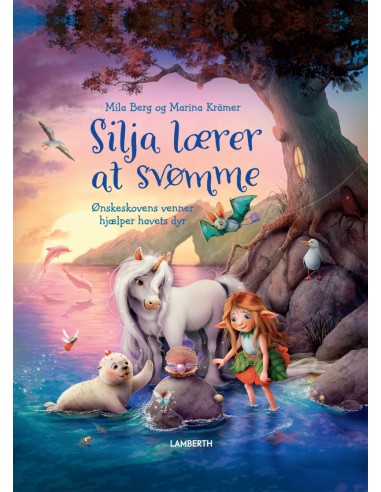 Silja lærer at svømme