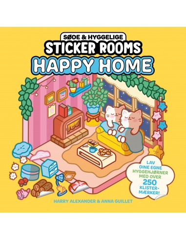 Søde og hyggelige Sticker Rooms -...
