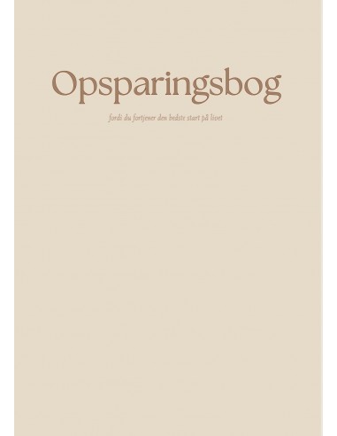 Opsparingsbog