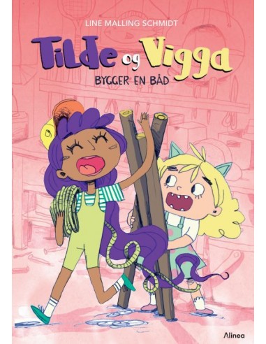 Tilde og Vigga bygger en båd, Grøn...