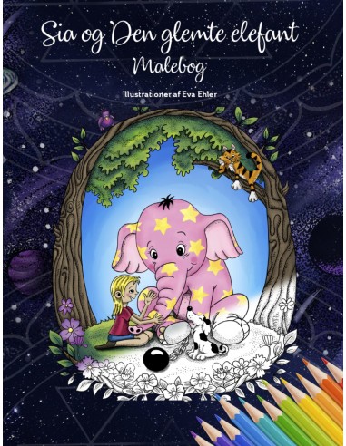 Sia og den glemte elefant (Malebog)