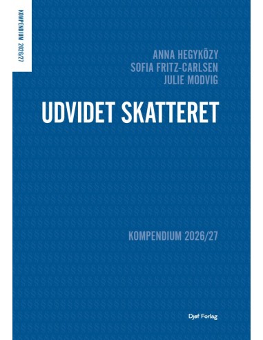 Kompendium i udvidet skatteret