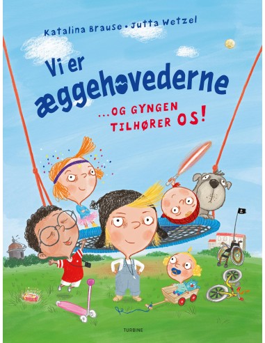 Vi er æggehovederne … og gyngen...