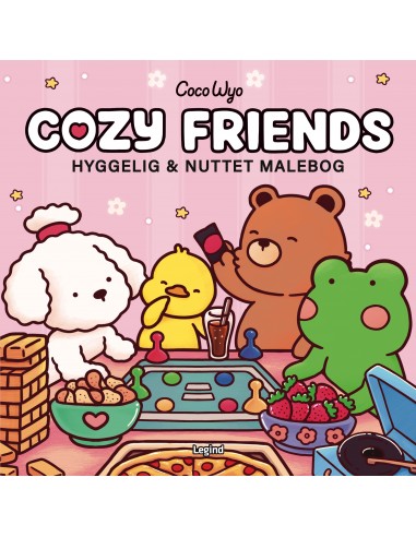 Malebog: Cozy Friends - Cozy Coloring