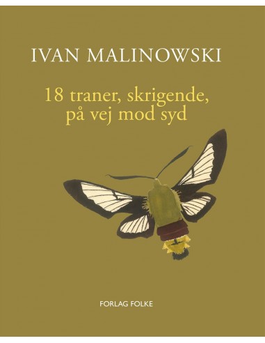 18 traner, skrigende, på vej mod syd