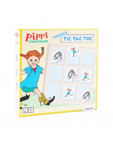 Pippi - Kryds og Bolle i træ