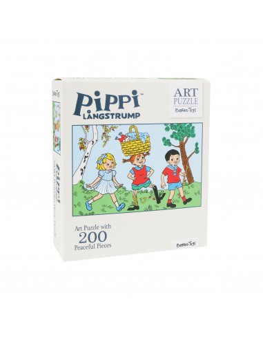 Pippi - Art Puslespil - 200 brikker
