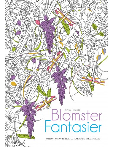 Maleblok: Blomsterfantasier