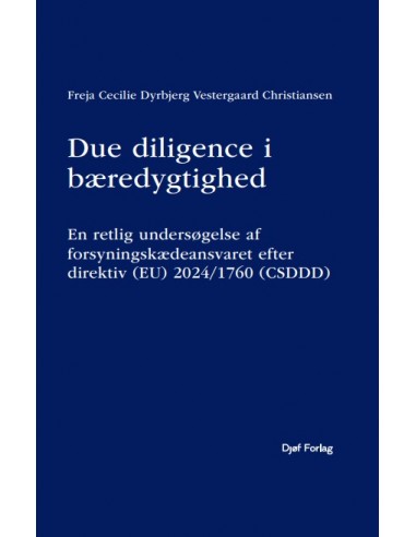 Due dilligence i bæredygtighed