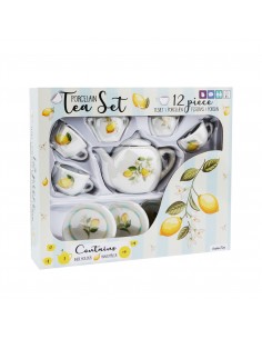 Citron - Porcelæn Tesæt -...