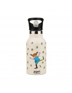 Pippi - Drikkeflaske - Beige