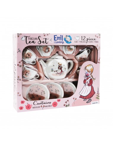 Emil fra Lønneberg - Porcelæn Tesæt -...