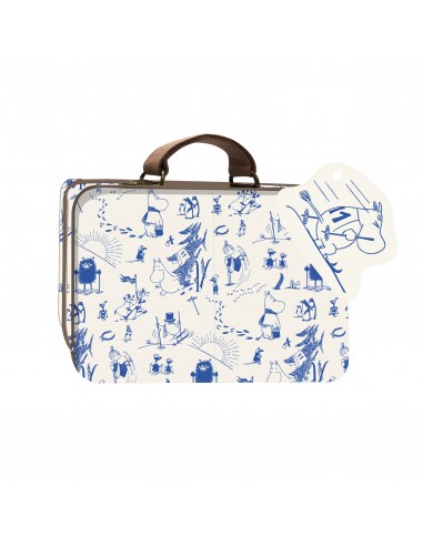 Mumi - Lille tin kuffert - Blå